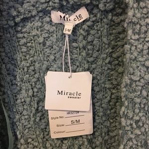 Miracle Sweaters - NWT Miracle teal cardigan sweater Miracle Sweaters - NWT Miracle teal cardigan sweater